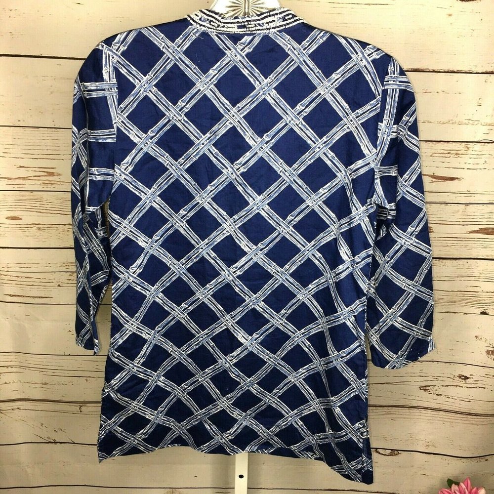 346 Brooks Brothers Beaded Neckline Blouse XXS - Picture 2 of 10